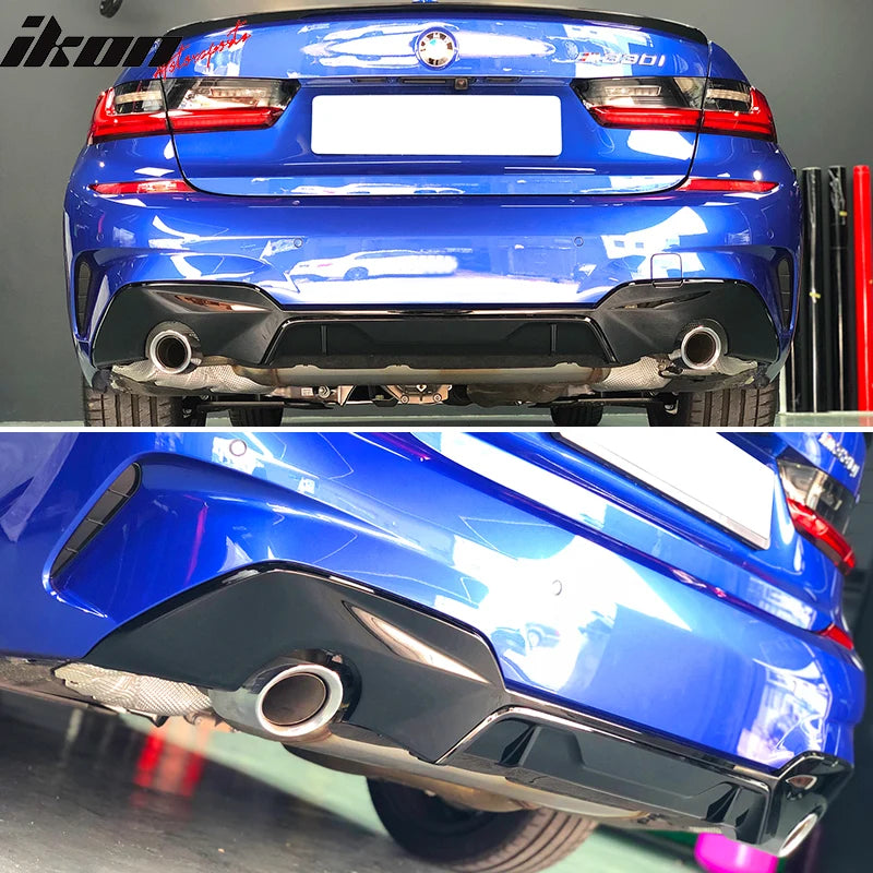 2-Piece Rear Bumper Lip Diffuser
