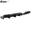 Gloss Black Rear Bumper Diffuser