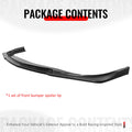 IKCS 3-Piece Front Bumper Lip Spoiler