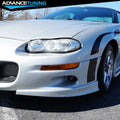 PU Front Lip Unpainted Black