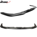 Unpainted Black Front Lip Spoiler