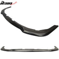 Unpainted Black Front Lip Spoiler