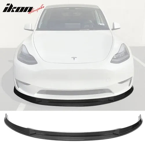 IKON Style Carbon Fiber Front Lip Spoiler