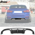 MP Style Carbon Fiber Rear Bumper Diffuser