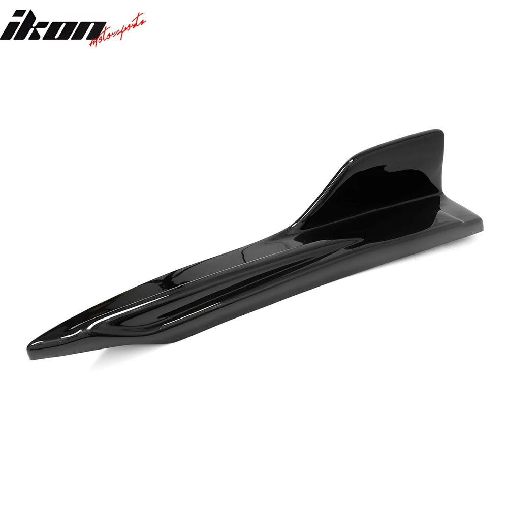 Artisan Style Gloss Black Rear Bumper Apron Set