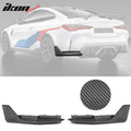 MP Style Carbon Fiber Rear Bumper Aprons