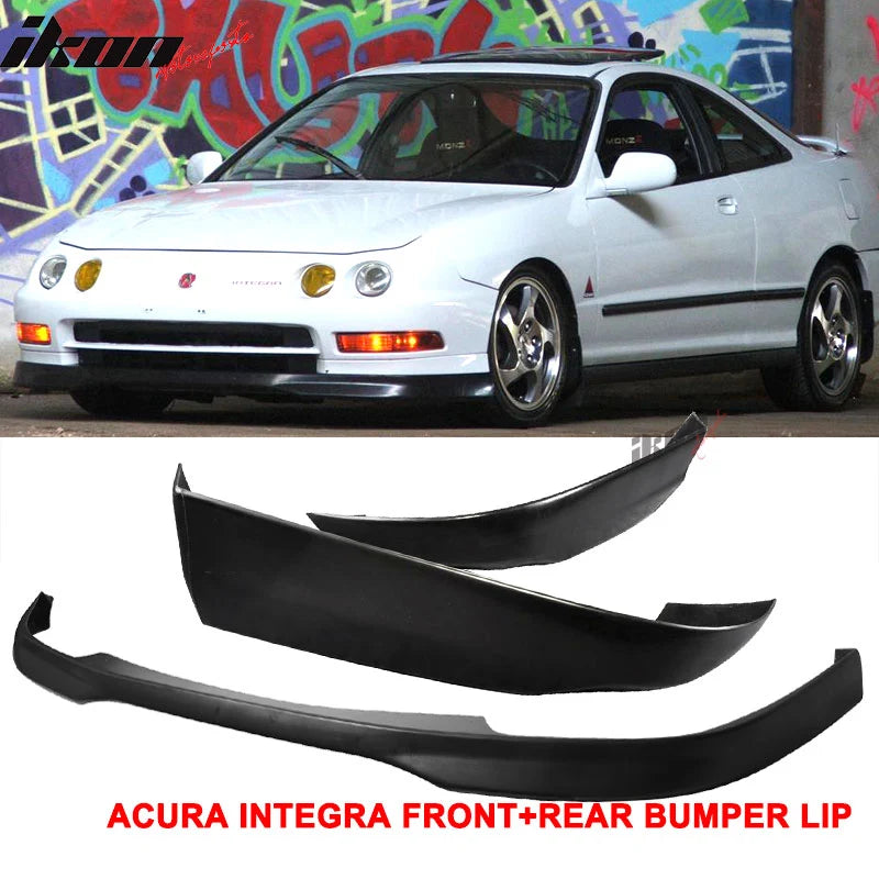 Front and Rear Bumper Lip Set