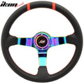 350MM Black CF Print Neo Spoke Steering Wheel