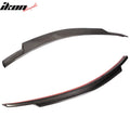Carbon Fiber Roof and Trunk Spoiler Set