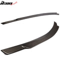 Carbon Fiber Roof and Trunk Spoiler Set