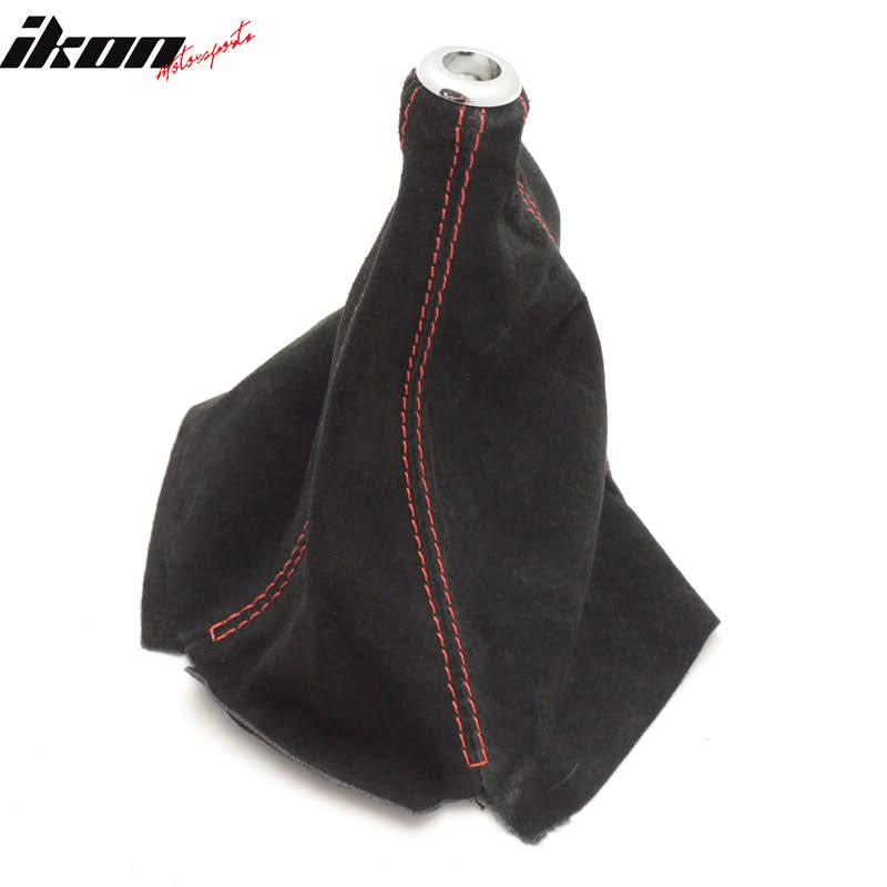 Leaf Logo Shift Knob w/ Red Stitching