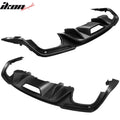 GT Style Rear Diffuser w/ Muffler Cover