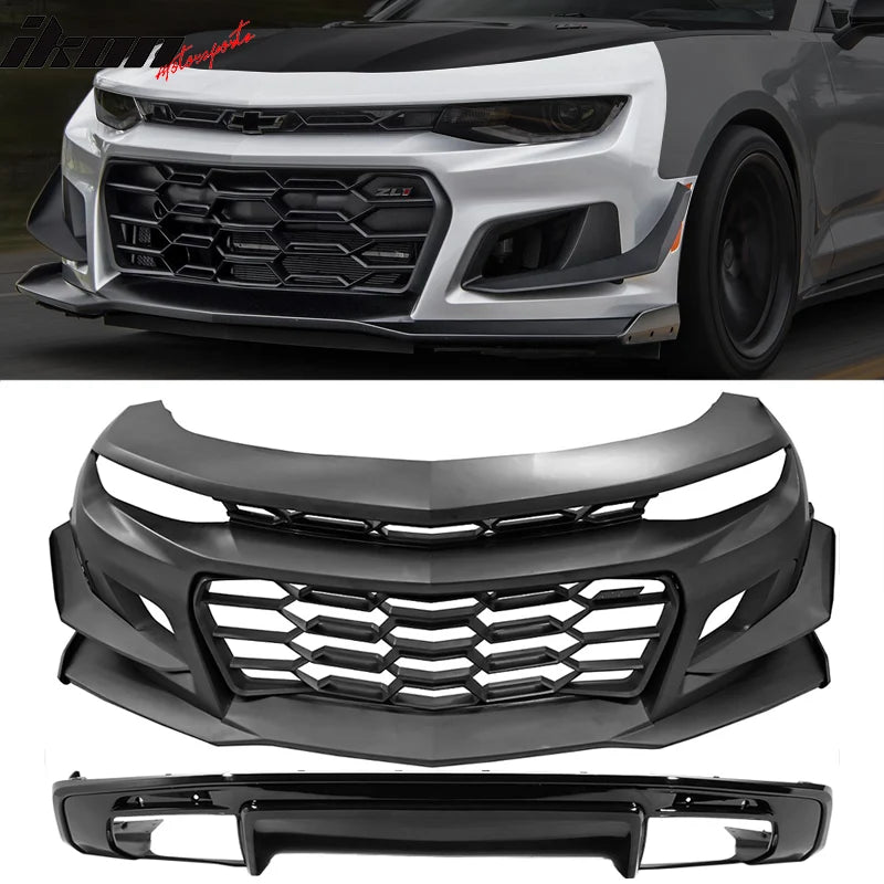 1LE Style Front Bumper and Rear Diffuser Set