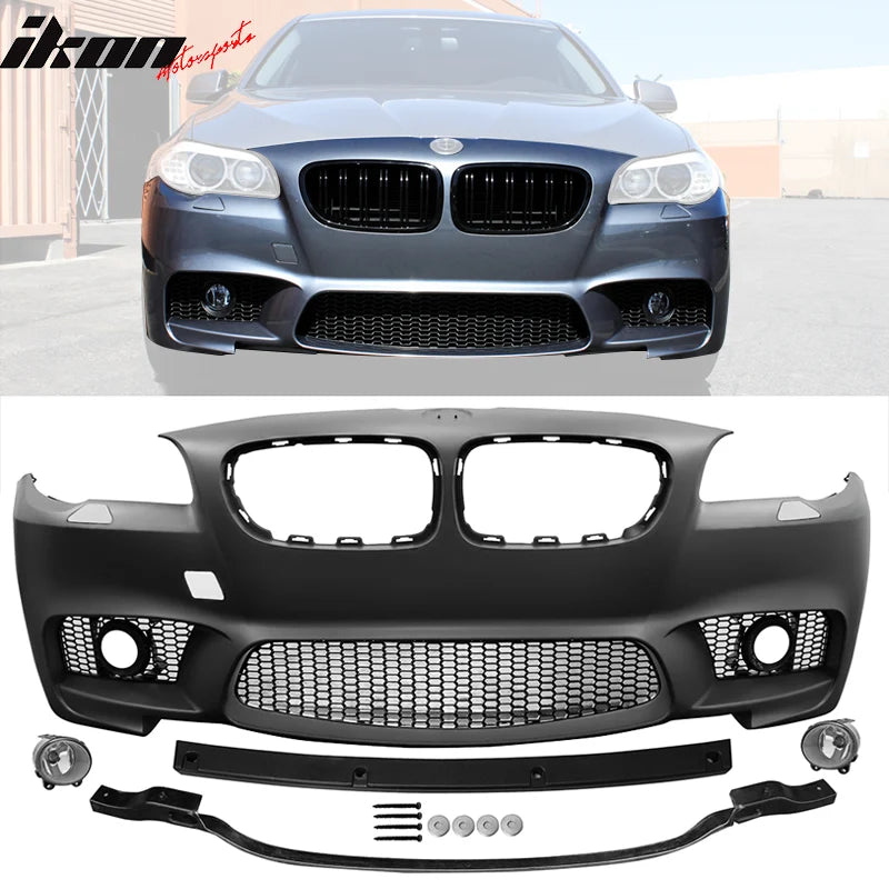 M5 Style Front Bumper Kit with Fog Lights