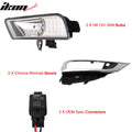 Fog Light Kit with Bezels and H8 Bulbs