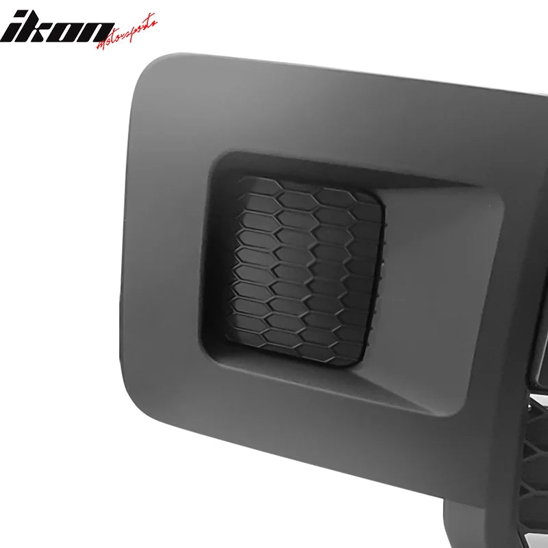 V3 Front Bumper Hood Grille with White LED