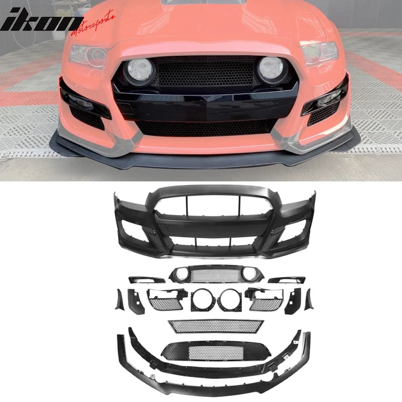 GT500 Style Front Bumper Cover