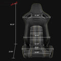 Ergonomic Seat with 3D Full Wrapped PU Foam