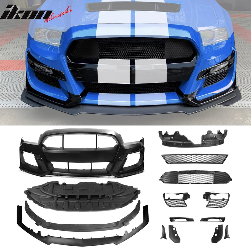 GT500 Style Front Bumper Cover Kit