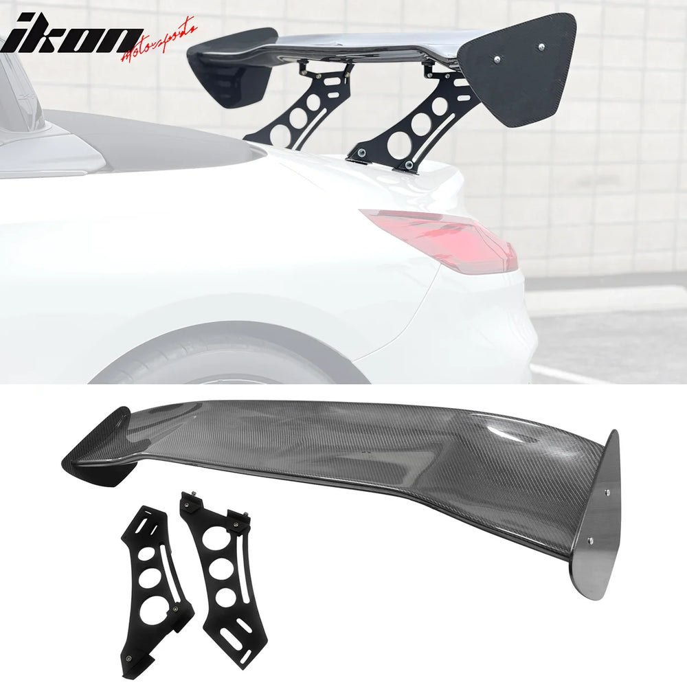 56-Inch GT-Style Carbon Fiber Trunk Spoiler