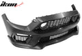 Mach 1 Style Front Bumper Cover with Grilles