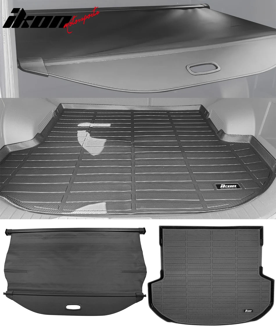 3D Trunk Mat Cargo Liner + Cargo Cover