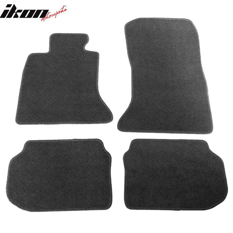 4-Piece Nylon Floor Mat Set