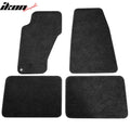 4-Piece Nylon Floor Mat Set