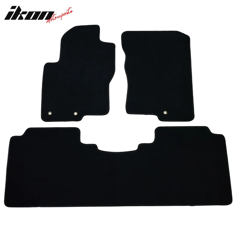 3-Piece Nylon Floor Mat Set