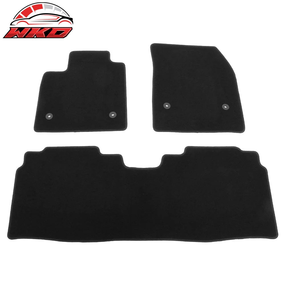 3-Piece Nylon Floor Mat Set
