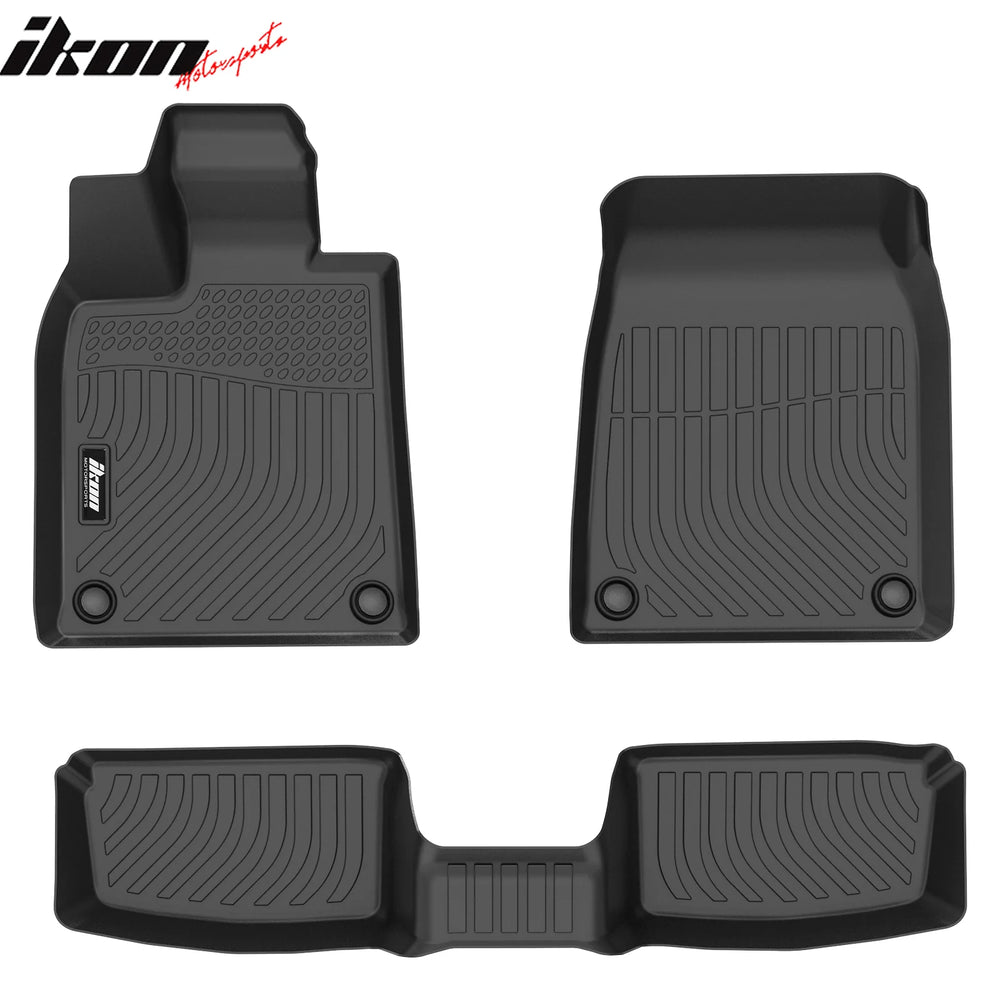3-Piece 3D Molded TPE Floor Mat Set