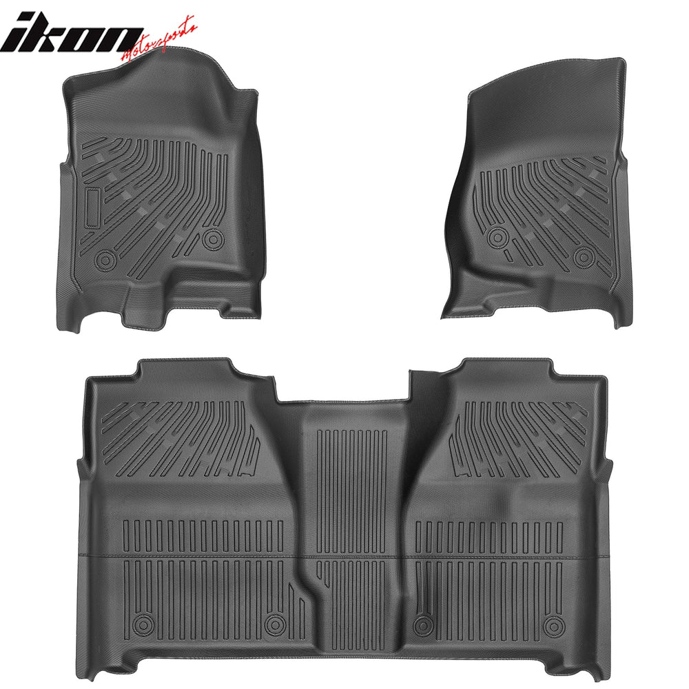 3D Molded All-Weather Floor Mats (3-Piece Set)