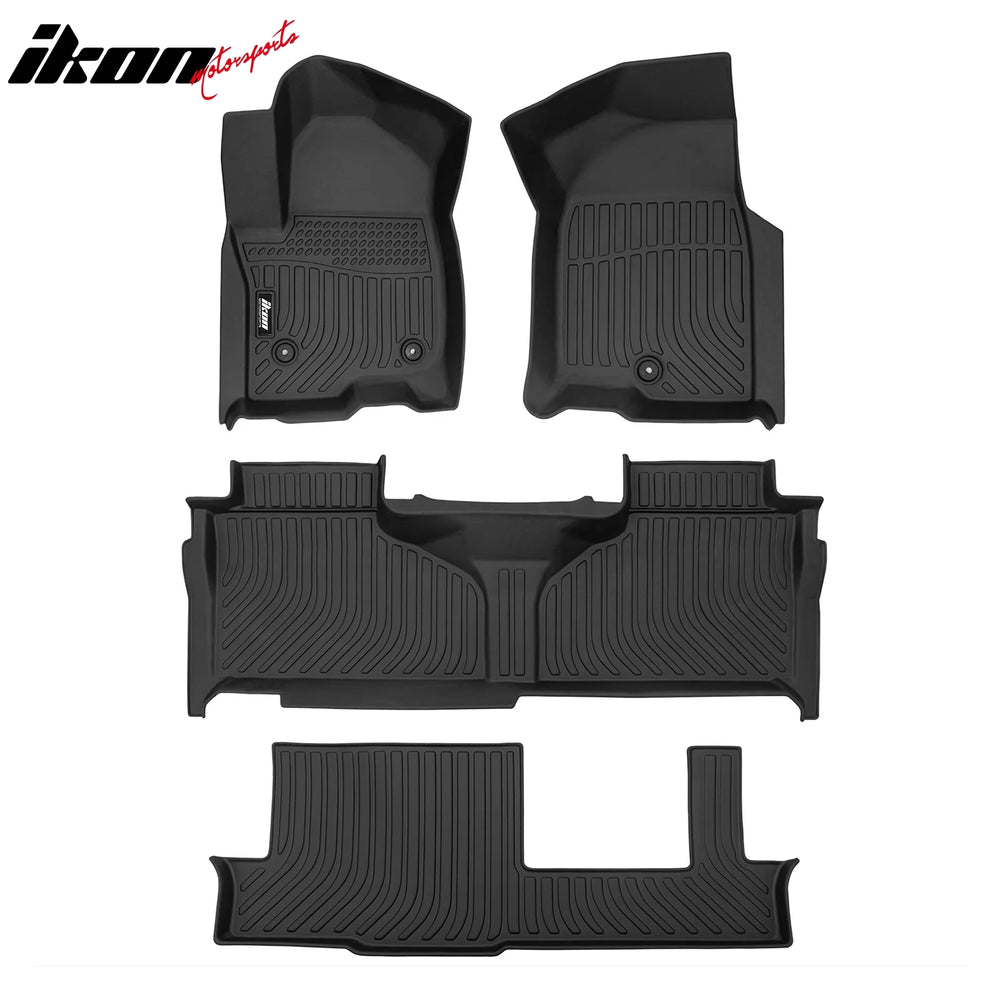 3D All-Weather TPE Floor Mat Set