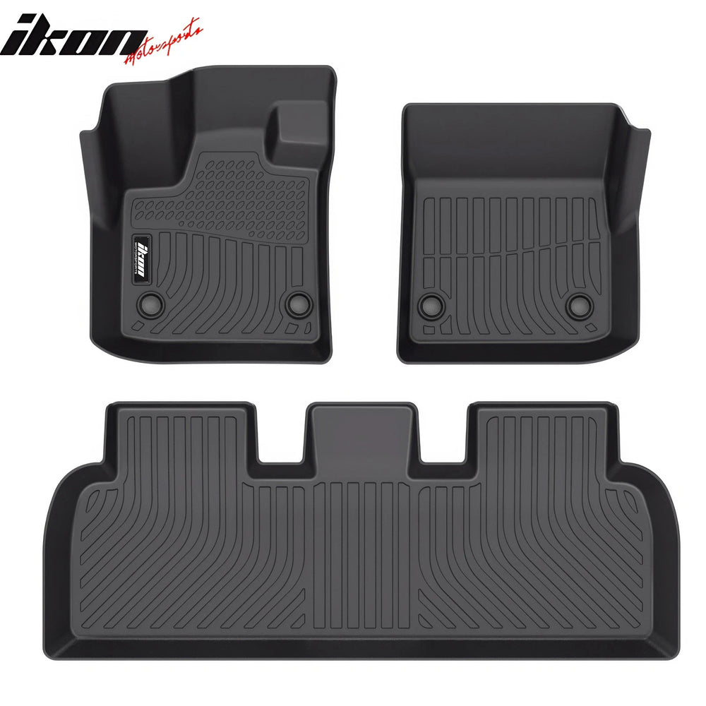 3-Piece TPE All-Weather Floor Mat Set