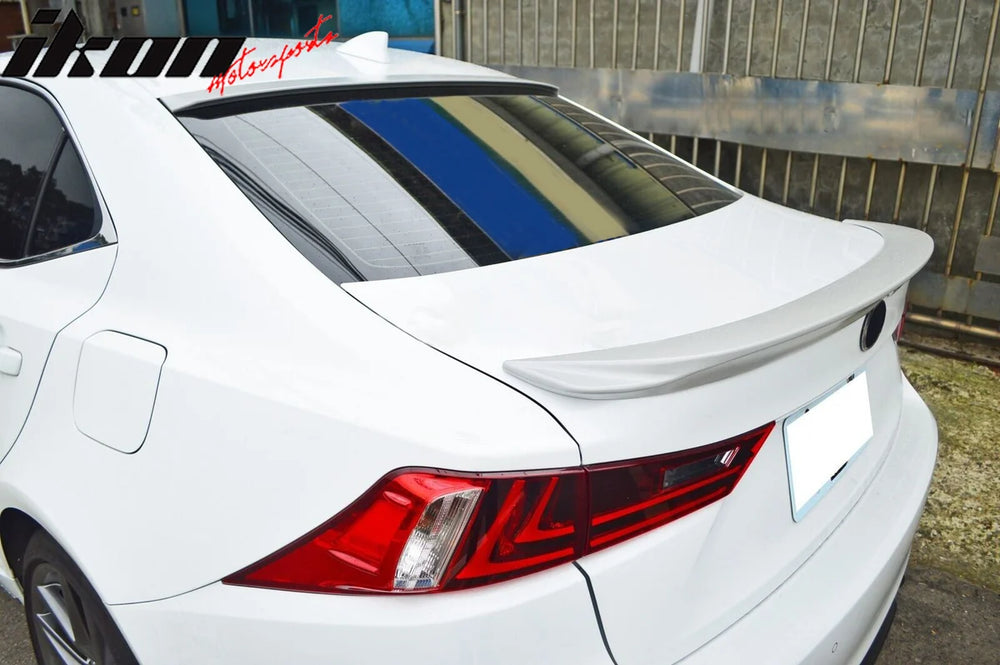 F Style Carbon Fiber Rear Trunk Spoiler