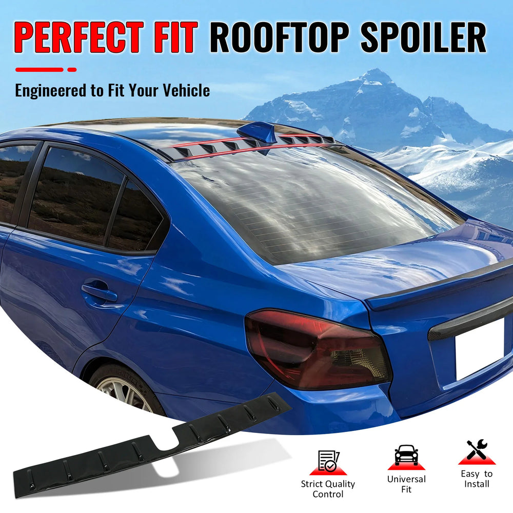 Gloss Black Rear Trunk Spoiler
