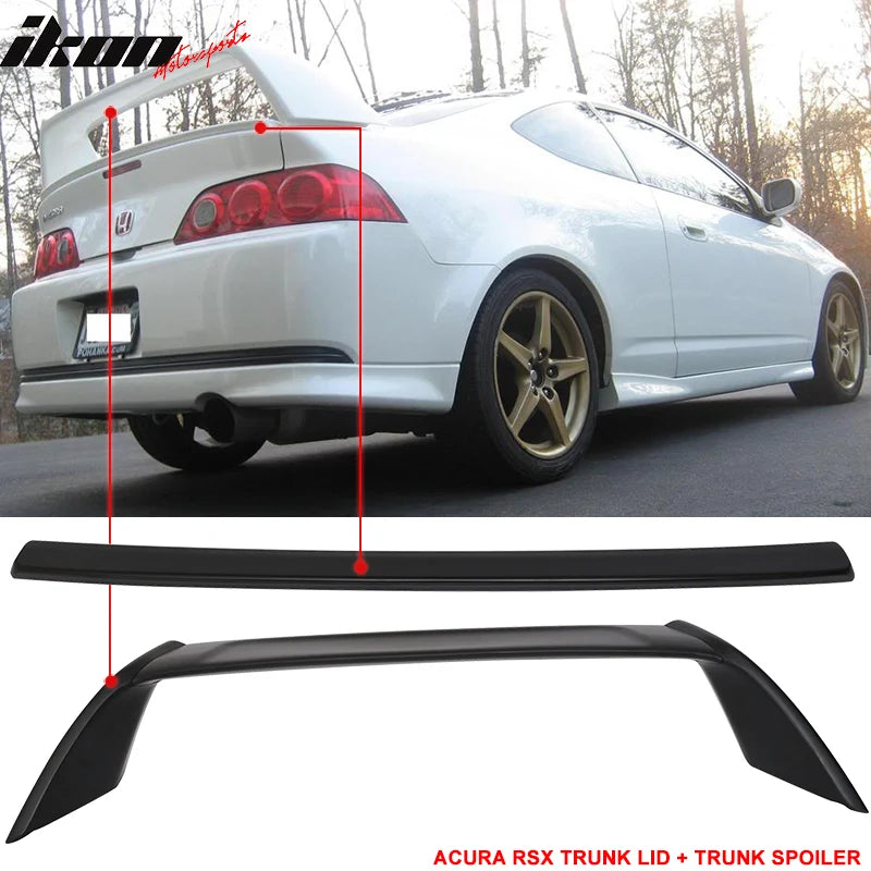 Type R TR Style ABS Trunk Spoiler