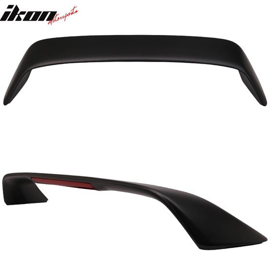 T-R Style Rear Trunk Spoiler w/ Third Brake Light