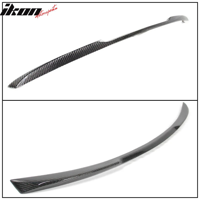 V-Style Carbon Fiber Trunk Spoiler