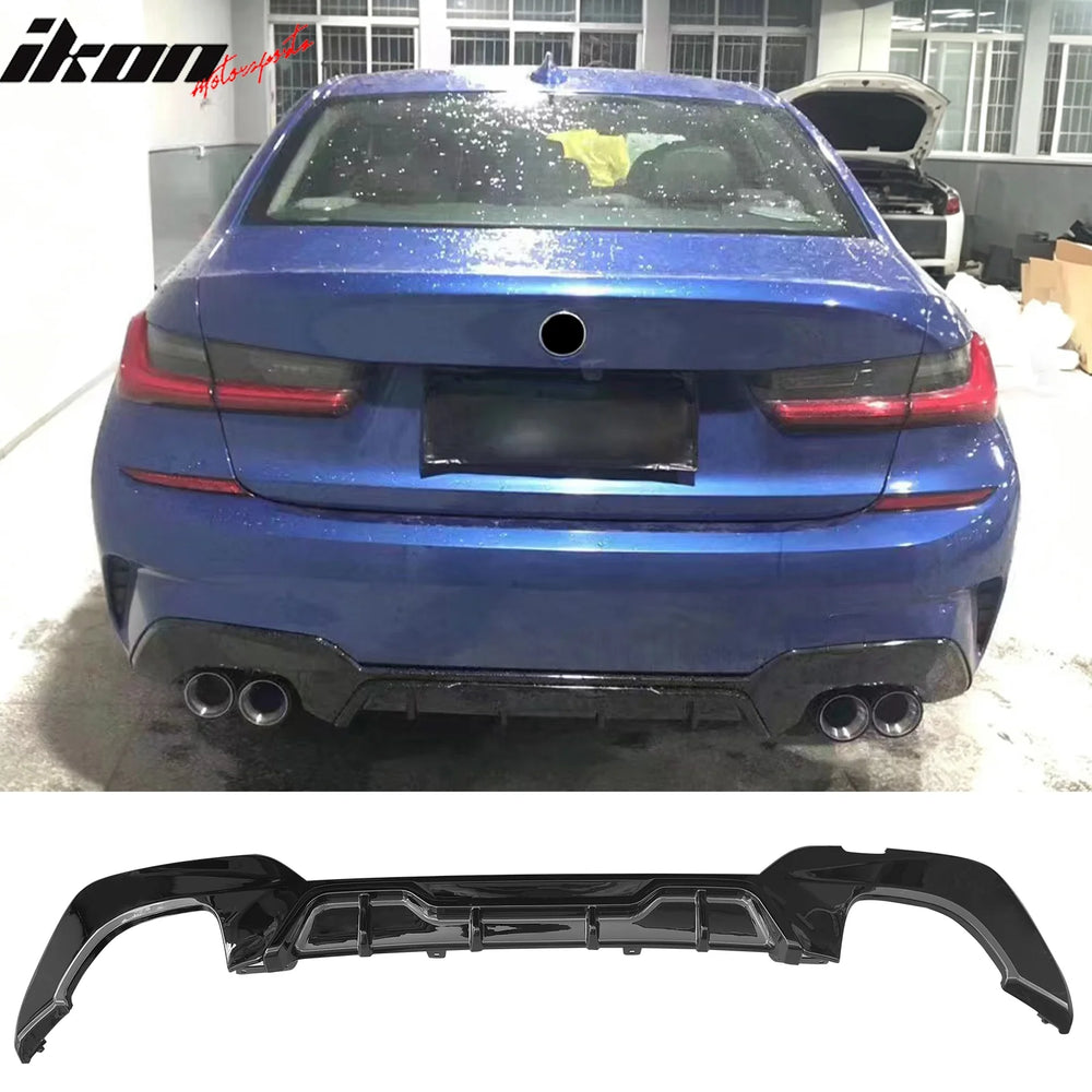 M340 Style Rear Bumper Diffuser