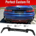 M340 Style Rear Bumper Diffuser