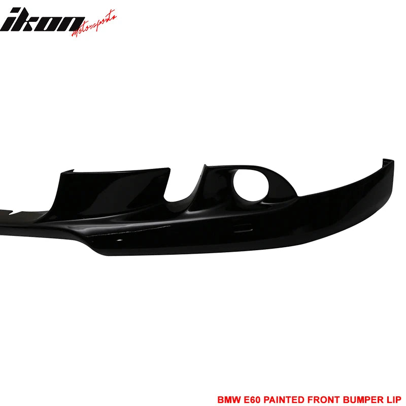 BMW E60 5-Series Front Bumper Lip