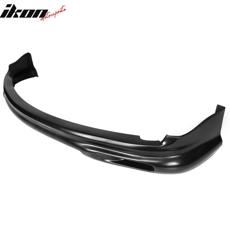 HM Style Front Lip Spoiler Unpainted Black