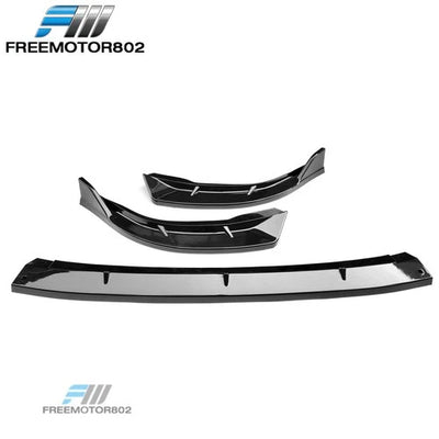 IKON Style 3-Piece Front Bumper Lip