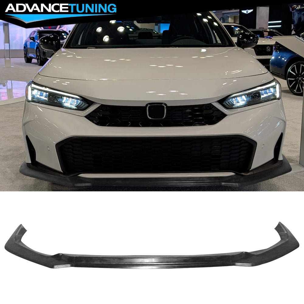 3-Piece Front Bumper Lip Spoiler Kit PU