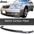 TTE Style Matte Carbon Fiber Front Lip