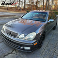 TTE Style Matte Carbon Fiber Front Lip