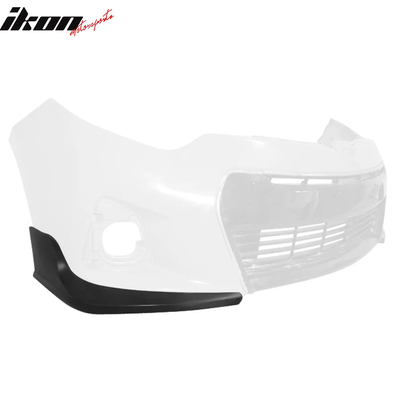 PU Front Bumper Lip Splitter 2-Piece