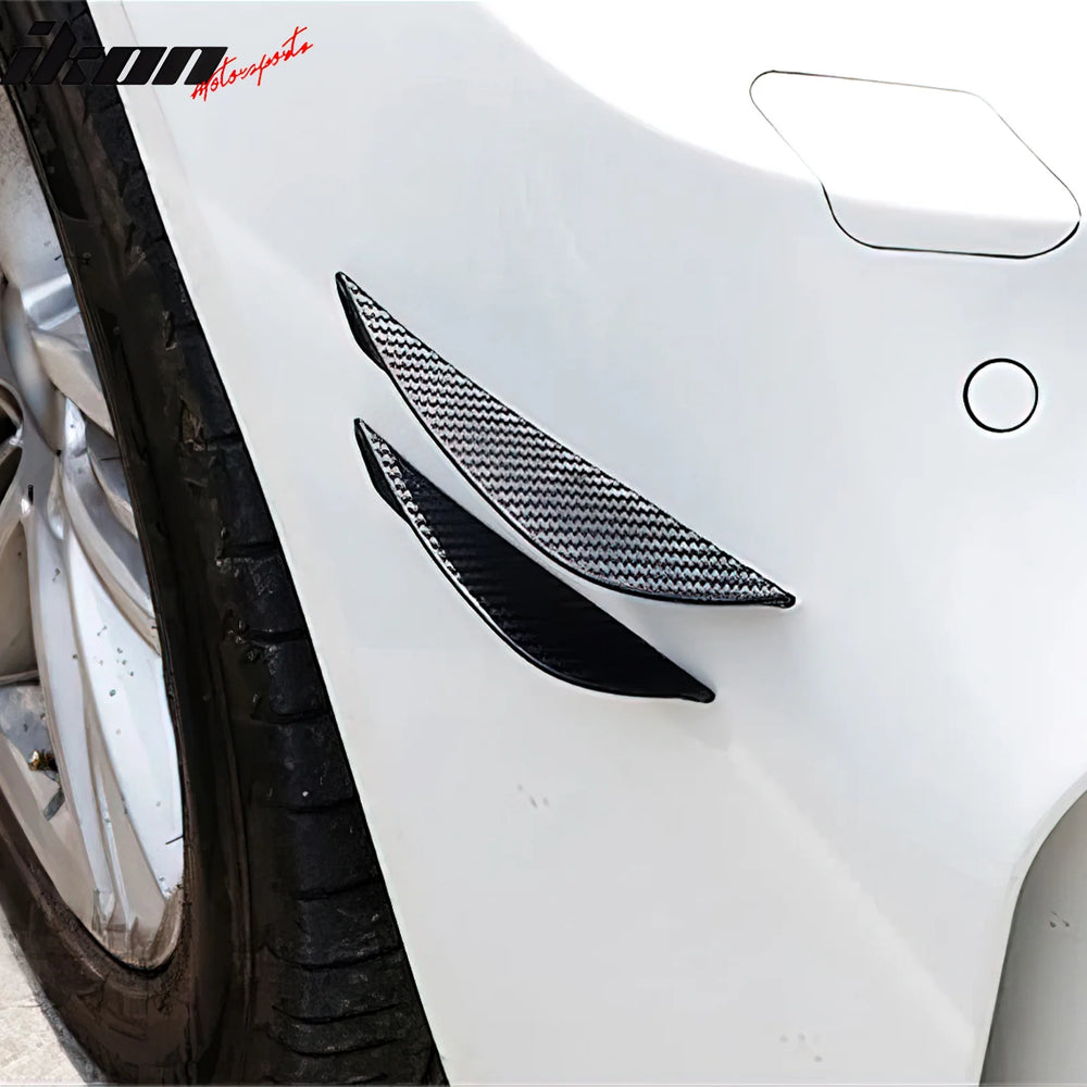 4-Piece Polyurethane Front Bumper Lip Splitter Set
