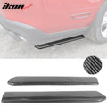 Carbon Fiber Rear Bumper Lip Aprons